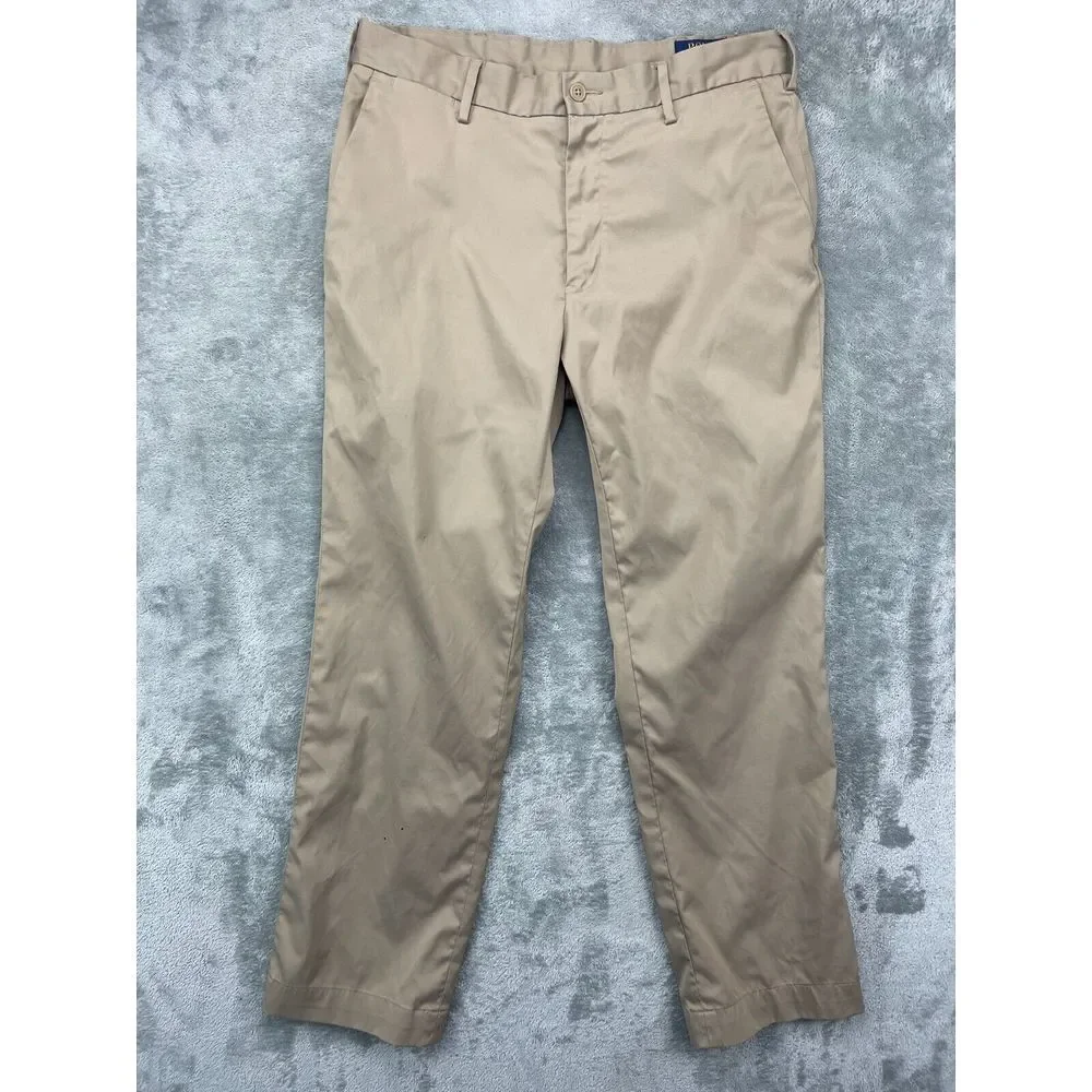 Polo Ralph Lauren Men's Stretch Classic Fit Pants 32x30 (Real 32x29) Beige Chino